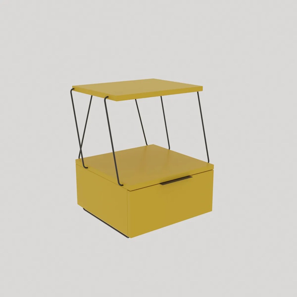 Măsuță de noptieră Tekoba Yellow