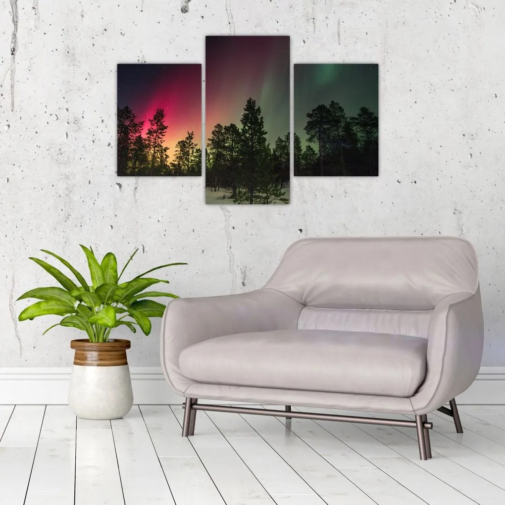 Tablou cu Northern Lights (90x60 cm)