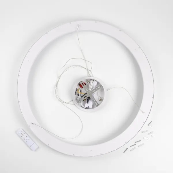 Brilagi - Lustră LED dimmabilă FALCON II, 108 W, 230 V, 3000–6500 K, Ø 80 cm, albă + telecomandă