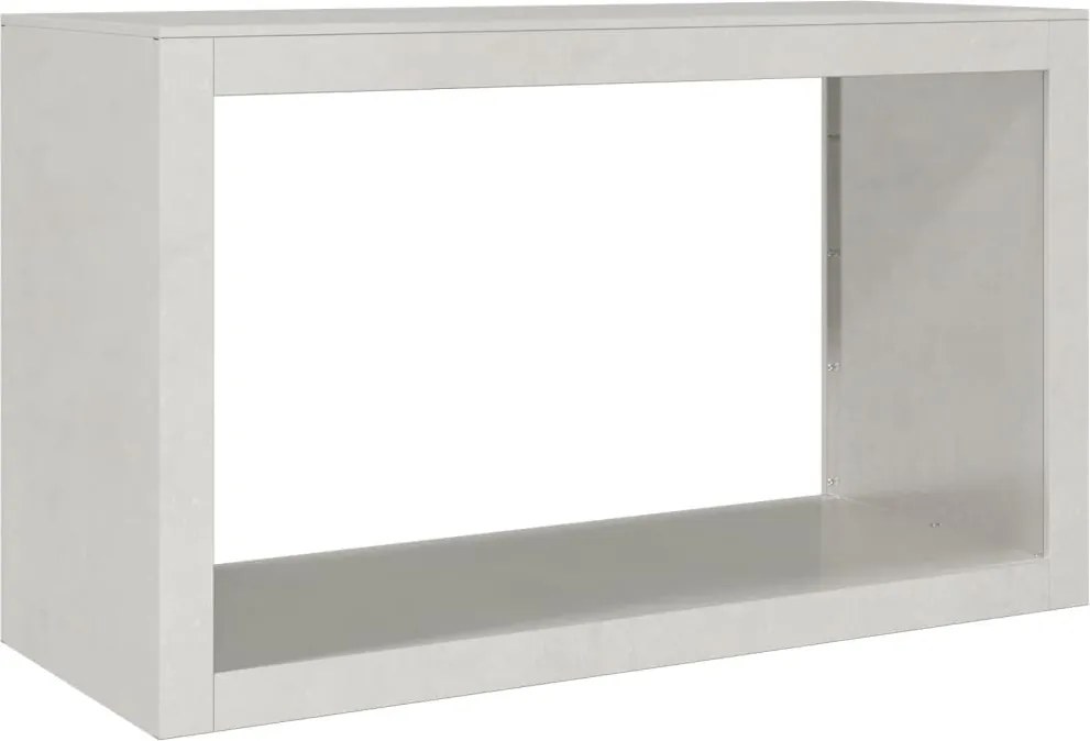 vidaXL Suport pentru lemne de foc, 100x40x60 cm, oțel inoxidabil