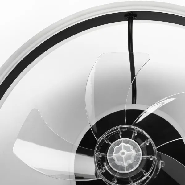 LED Plafonieră cu ventilator APOLLO LED/38W/230V negru + DO