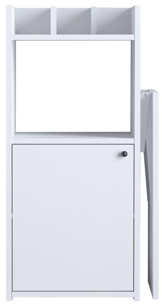 Masă PC Rowan (Alb + Negru). 1089149