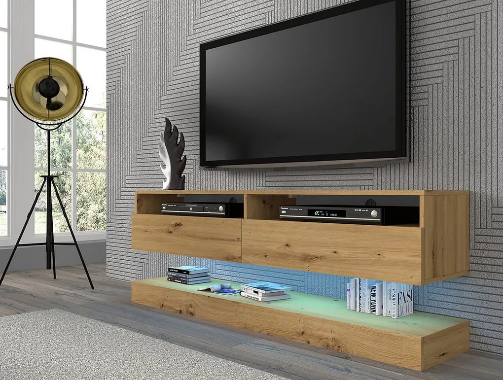 Masă TV Dual 160 (Stejar artisan). 1124830