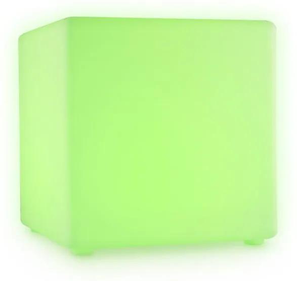 Blumfeldt Bum Feldt Shine Cube LED Cube Seat 40x40x40cm cub lumina cu LED-uri RGB de 16 baterie control de la distanță