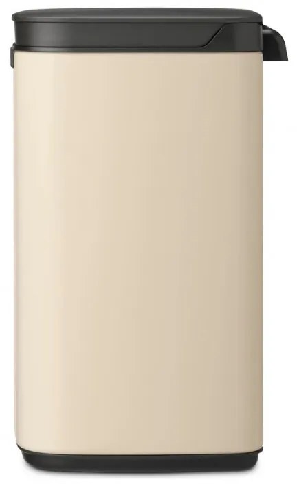 Cos de gunoi Brabantia Bo Small 1008865, 4 L, Deschidere lina si silentioasa, Baza antiderapanta, Bej