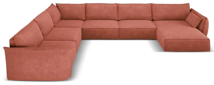 Colțar roșu (pe partea stângă) Vanda – Mazzini Sofas