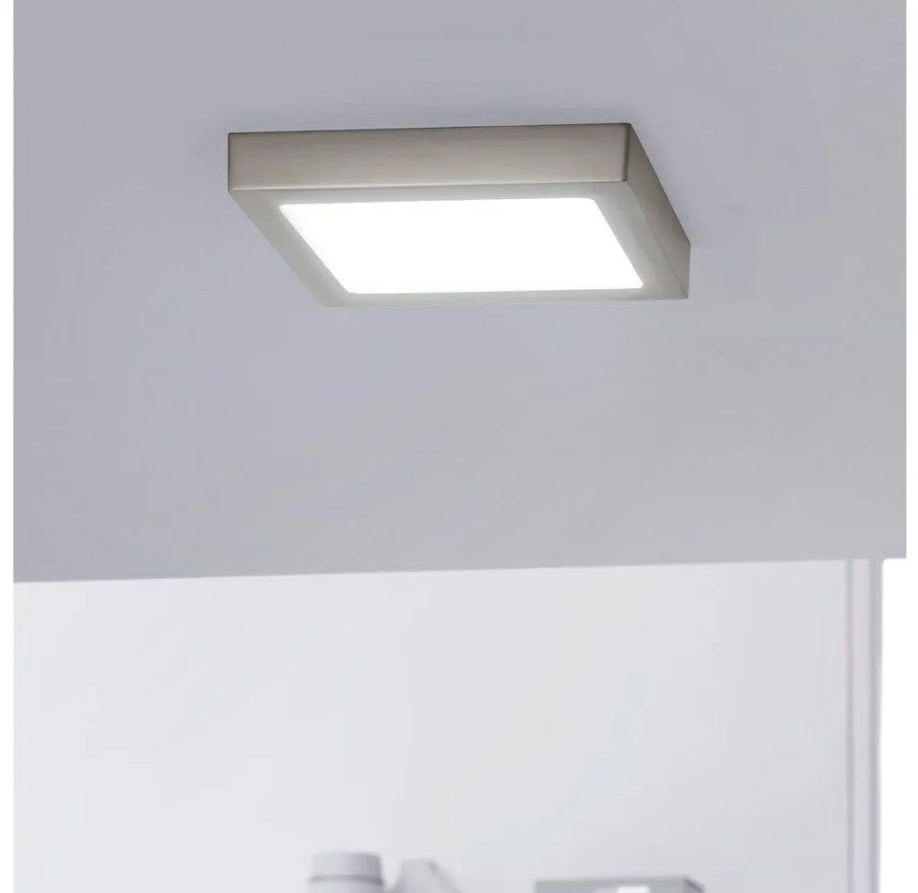 Eglo 33319 - Plafonieră LED RGBW reglabilă FUEVA-C LED/15,6W/230V 22,5x22,5 cm