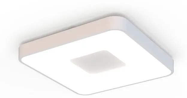 Plafoniera LED Smart dimabila cu telecomanda COIN 34x34cm alba