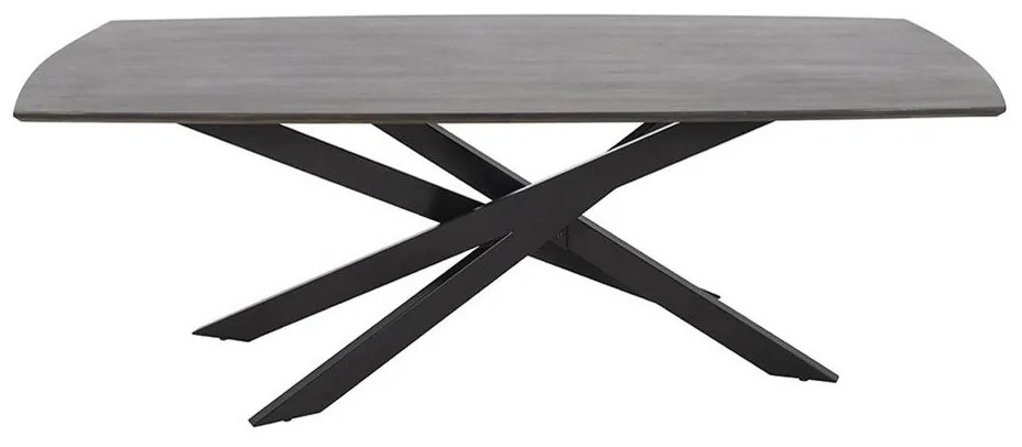 Masa de sufragerie, Lemn de mango, Maro inchis, SIGNUM 220cm