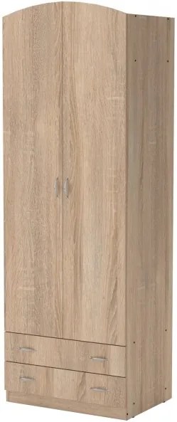 DULAP-4 ( 2U+2S ), 74x54x212cm SONOMA