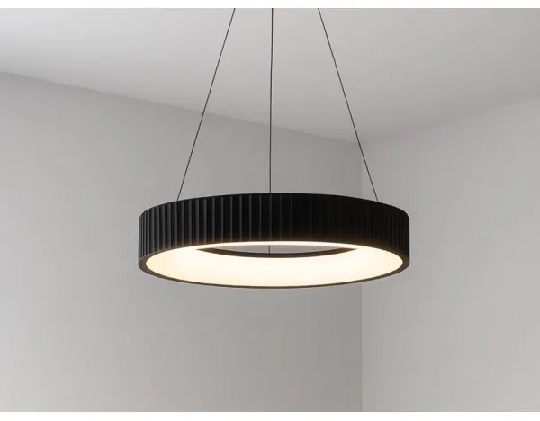 Lustră LED dimabilă pe cablu LED/75W/230V 3000-6500K diam. 49 cm + telecomandă