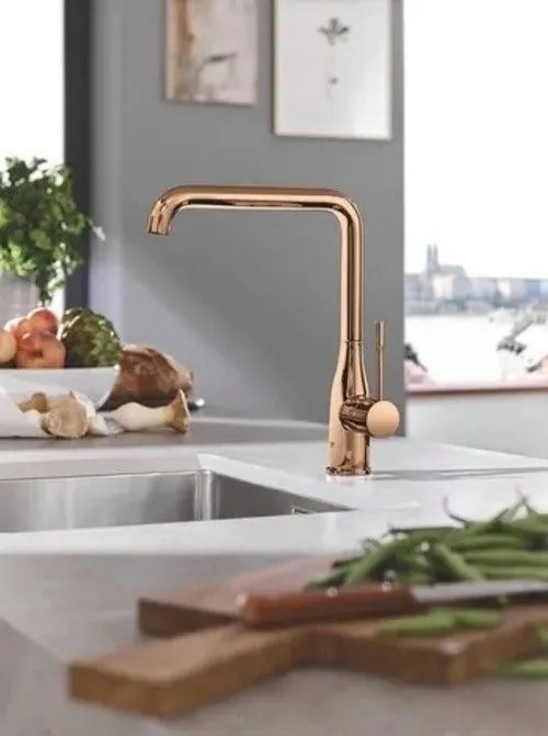 Grohe Essence Baterie chiuveta bucatarie, cupru (warm sunset)