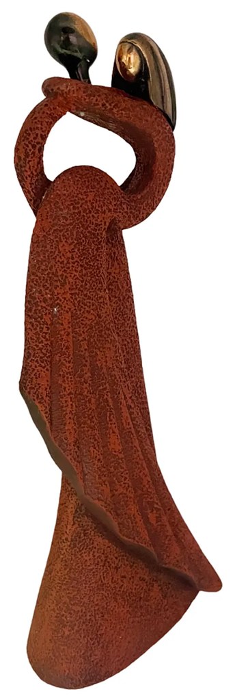 Statueta Cuplu indragostiti ABSTRACT, 31cm