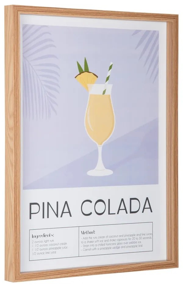Tablou 31,5x41,5 cm Pina Colada – PT LIVING