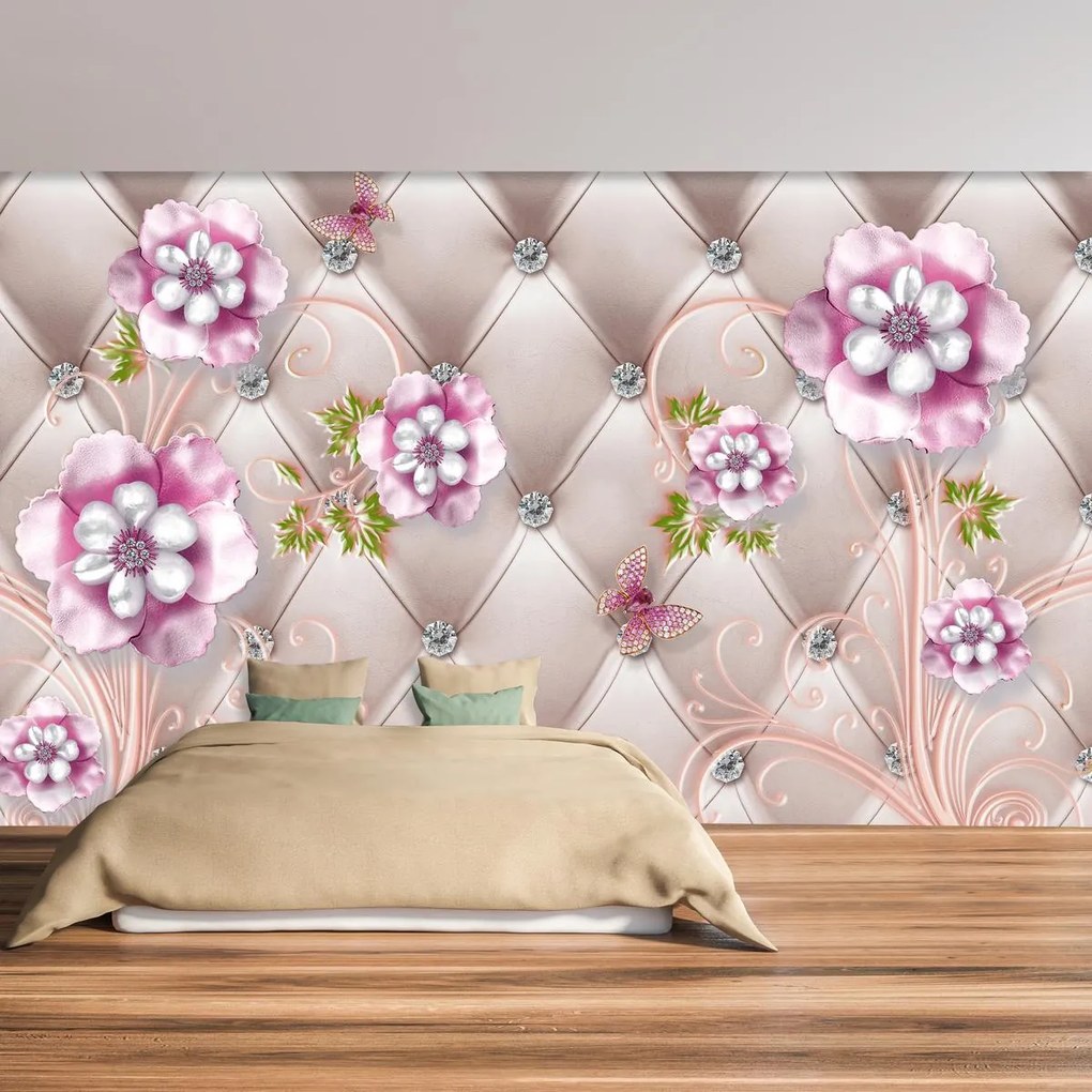 Fototapet - Flori de diamant (147x102 cm)