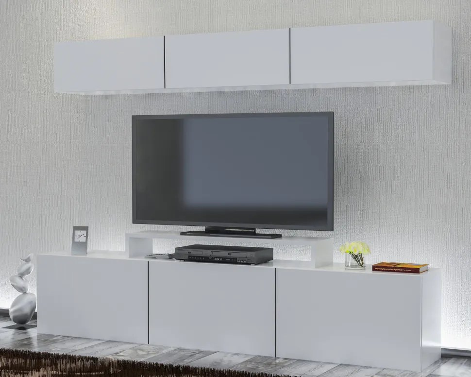 Comoda TV Line - Alb
