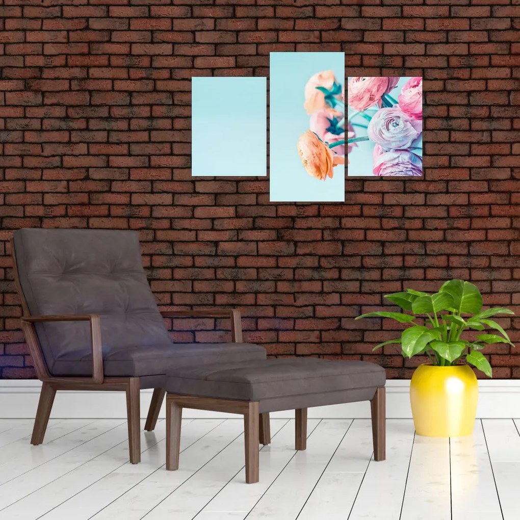 Tablou - Flori în vază (90x60 cm)