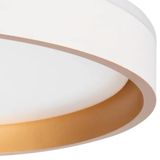 Plafonieră LED Kanlux 37328 SOLN LED/17,5W/230V d. 38 cm alb/auriu