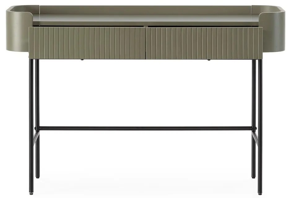 Masă consolă kaki 40x120 cm Willa – MOME