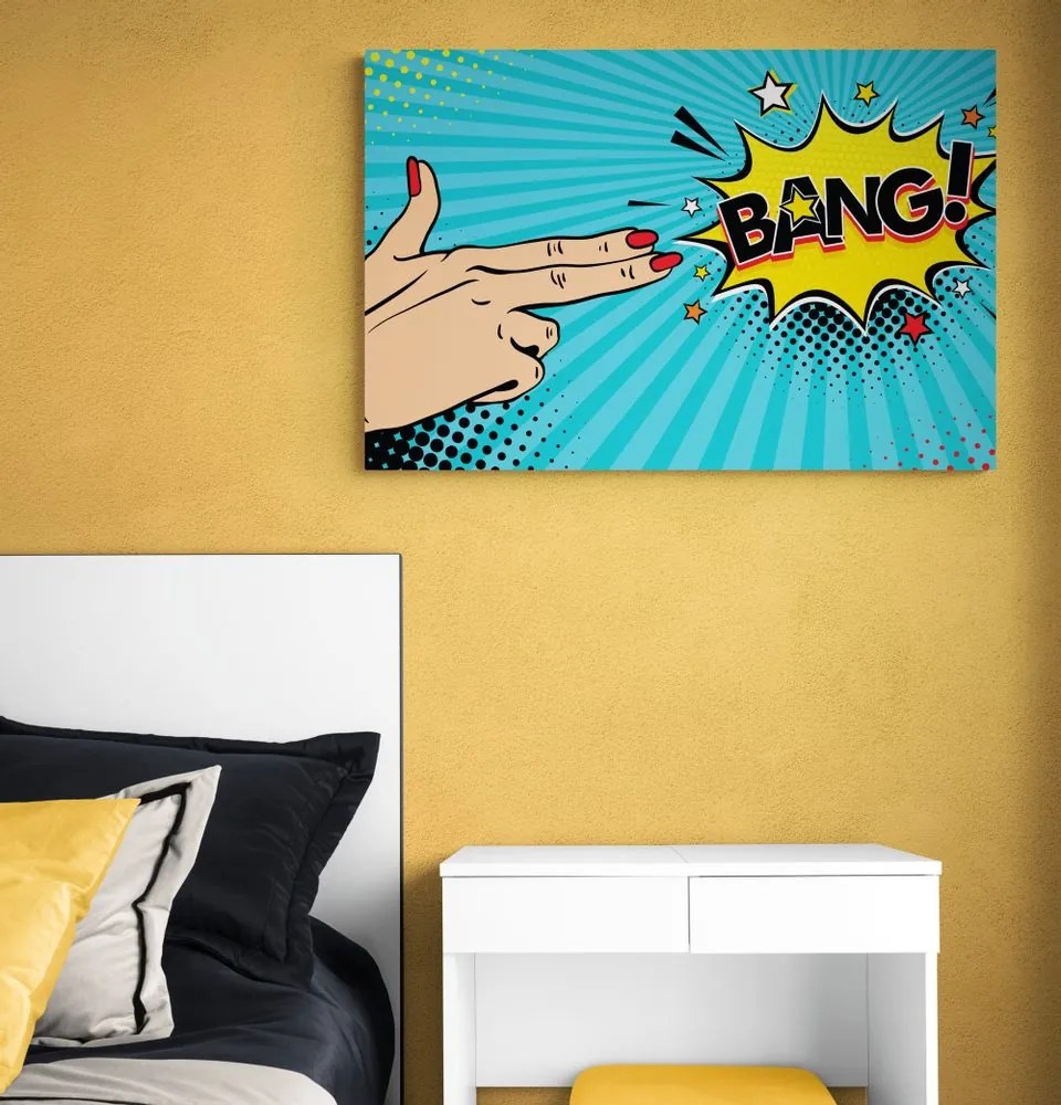 Tablou cu motiv pop art - BANG!