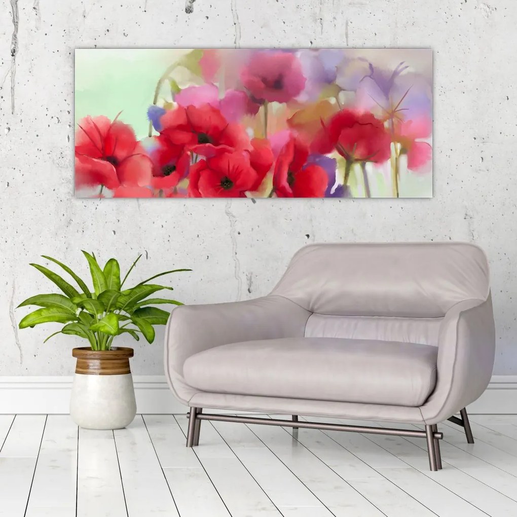 Tablou - Maci (120x50 cm)