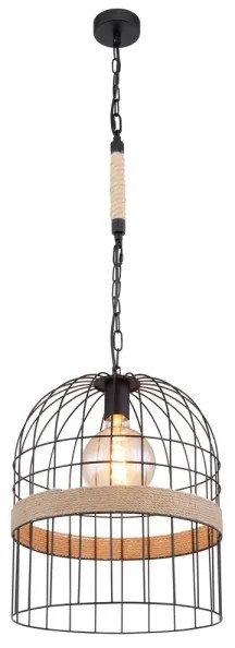 Lustră pe lanț Globo 15677H1 HALIA 1xE27/60W/230V