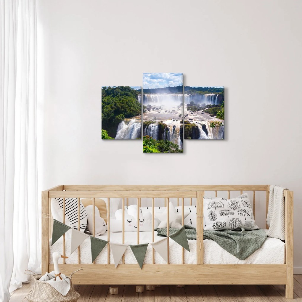 Tablou cu cascadele Iguass (90x60 cm)