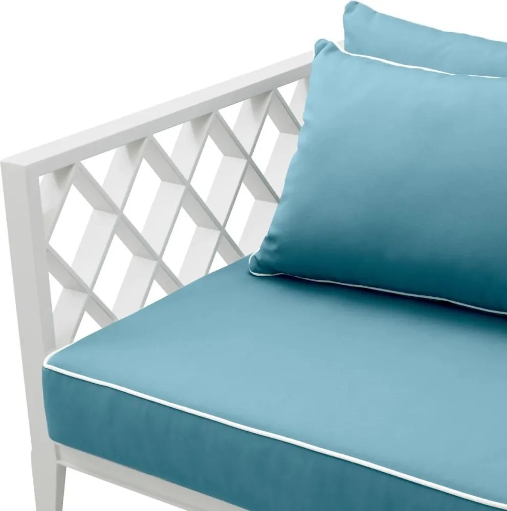 Canapea pentru interior si exterior Ocean Club S, alb, 119905 HZ