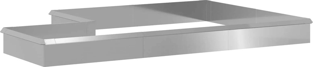 vidaXL Garduri pentru melci 16 pcs Argintiu Oțel Galvanizat