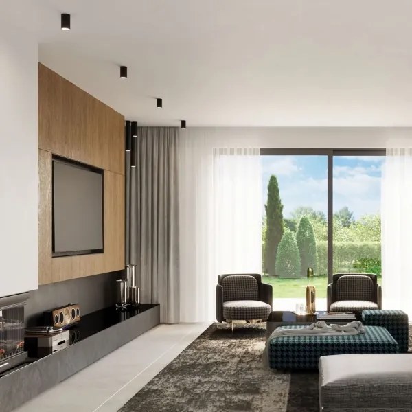 Spot LAGOS 1xGU10/40W/230V 60 cm negru Sollux SL.1003