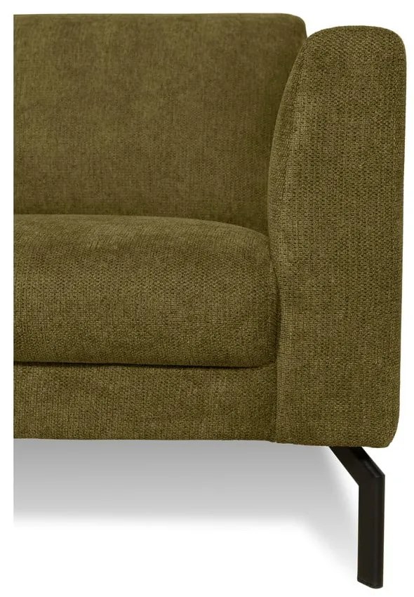 Canapea galben-muștar 165 cm Gomero – Scandic