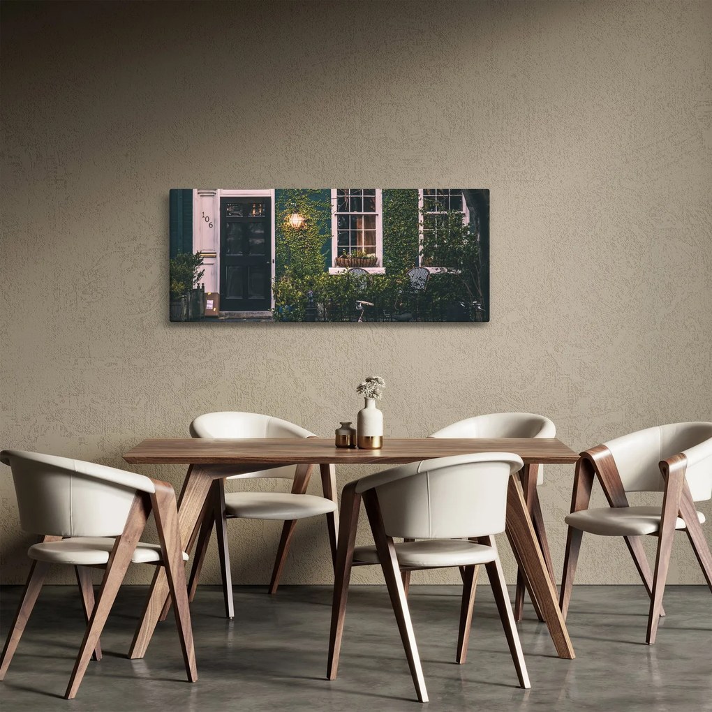 Tablou - Acasă de la plimbare (120x50 cm)
