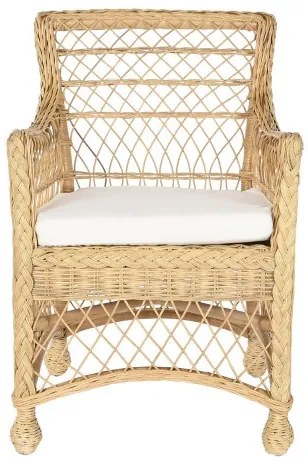 Fotoliu de exterior, din rattan, Selma