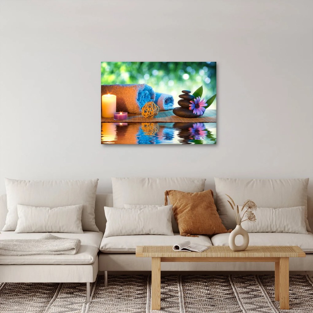 Tablou - Relaxare masaj pictura (70x50 cm)