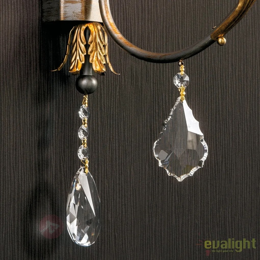 Aplica LUX super eleganta cu 2 brate Miramare WA 2-1301/2 silver-goldOR