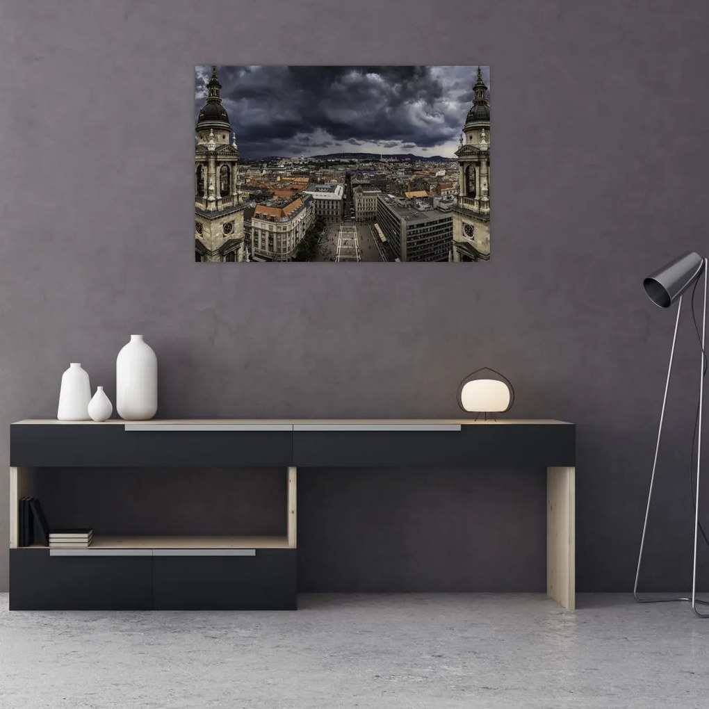 Tablou cu basilică (90x60 cm)