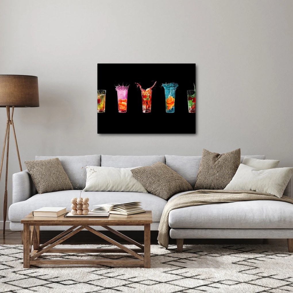 Tablou cu băuturi (70x50 cm)