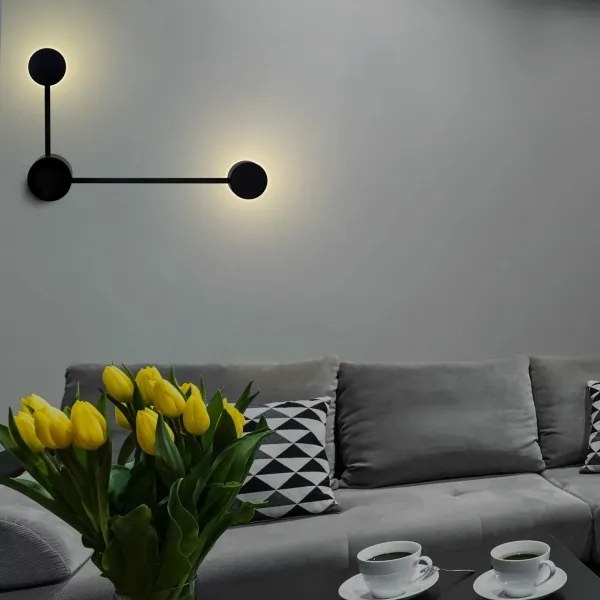 Aplică LED JOY 2xGX53/6W/230V negru