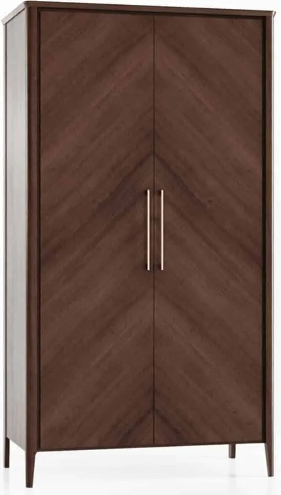 Dulap lemn masiv Selvawood 2 Uși, 105 × 63 × 200 cm
