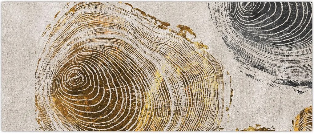 Tablou - Abstract triburi (120x50 cm)