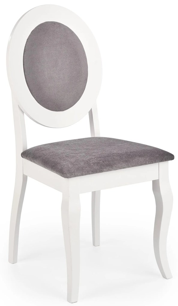 Zondo Scaun de sufragerie Bentlix (gri + alb). 1008325