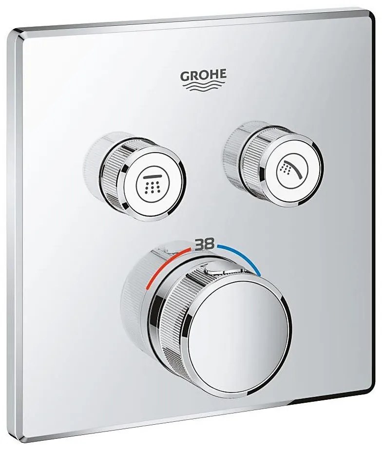 GROHE 29124000 - Termostat GROHTHERM SMARTCONTROL, crom lucios