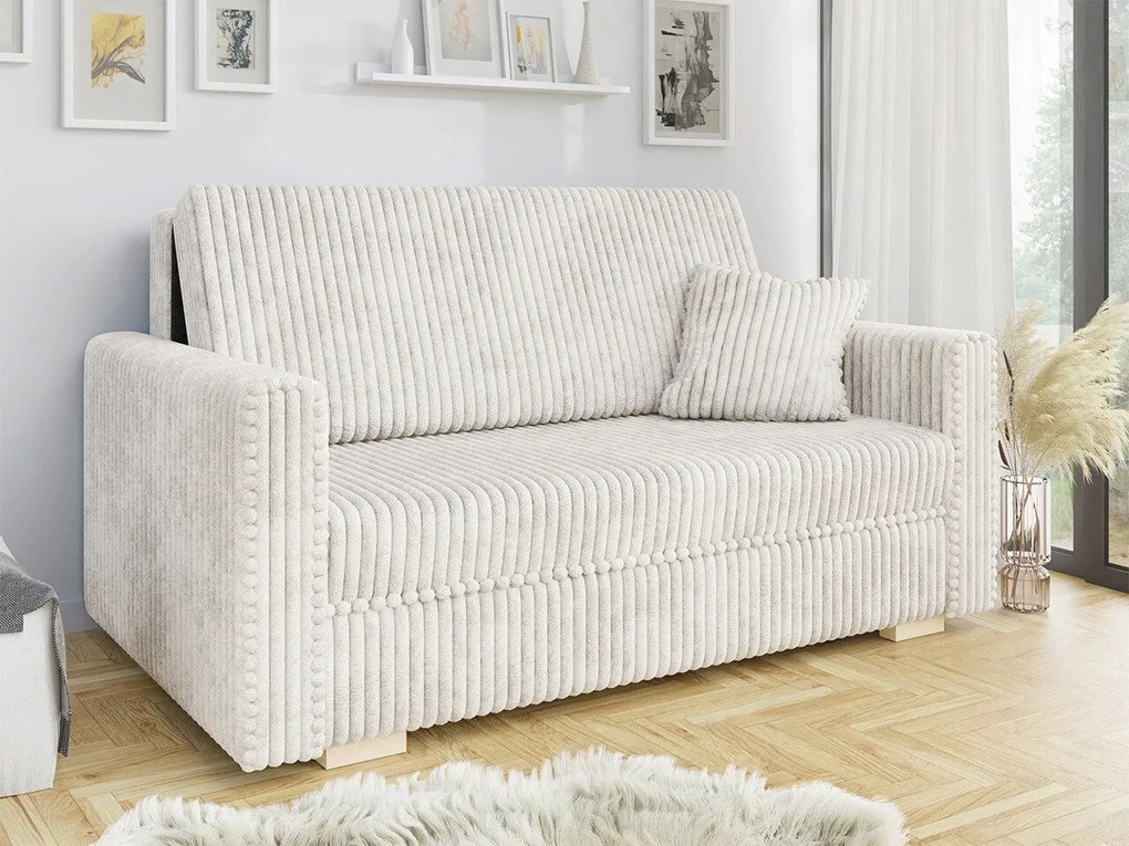 Canapea extensibilă Columbus 205Cutie de pat, 85x153x100cm, 67 kg, Picioare: Lemn