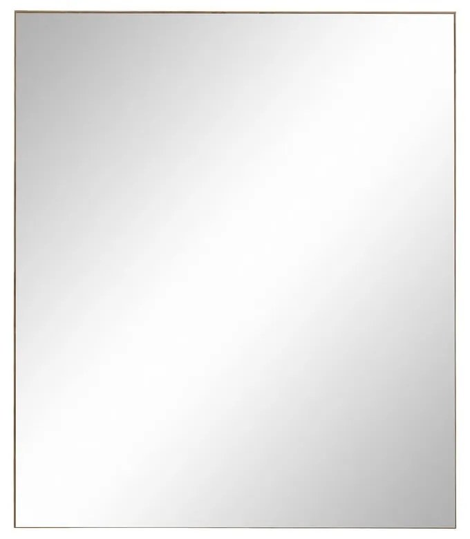 Dulap de baie în culoare naturală suspendat/cu oglindă cu aspect de lemn de stejar 60x70 cm Wisla – Støraa