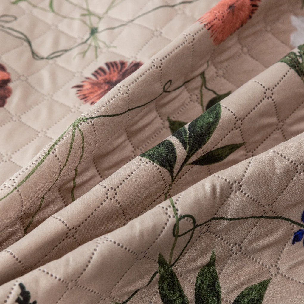 Cuvertura de pat HERBAR bej Dimensiune: 170 x 210 cm