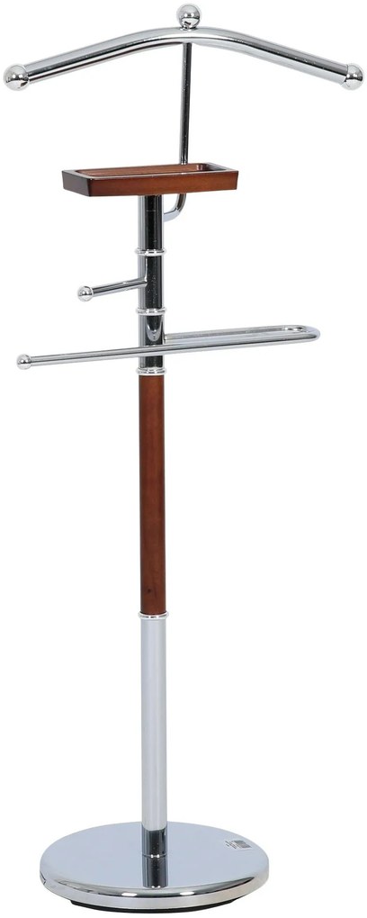 Cuier cu raft argintiu Godiva 108/46/28 cm