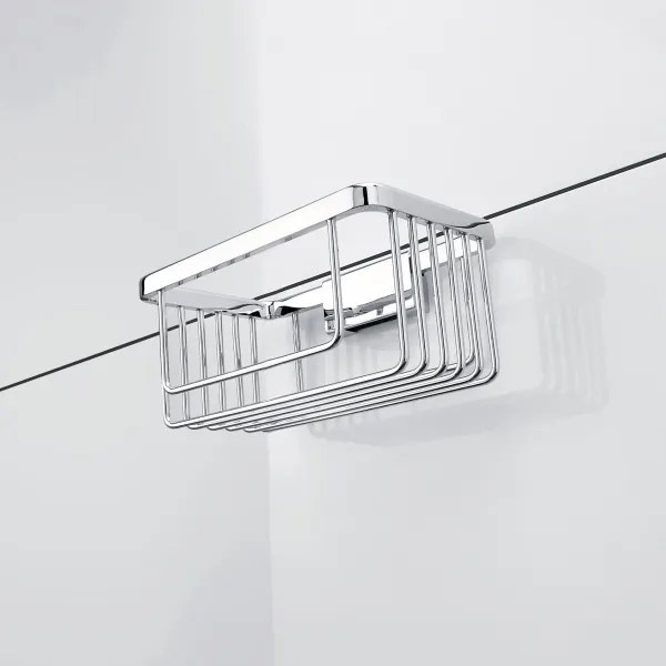 NIMCO Ki 14015-26 - Raft de perete KIBO pentru duș, crom lucios