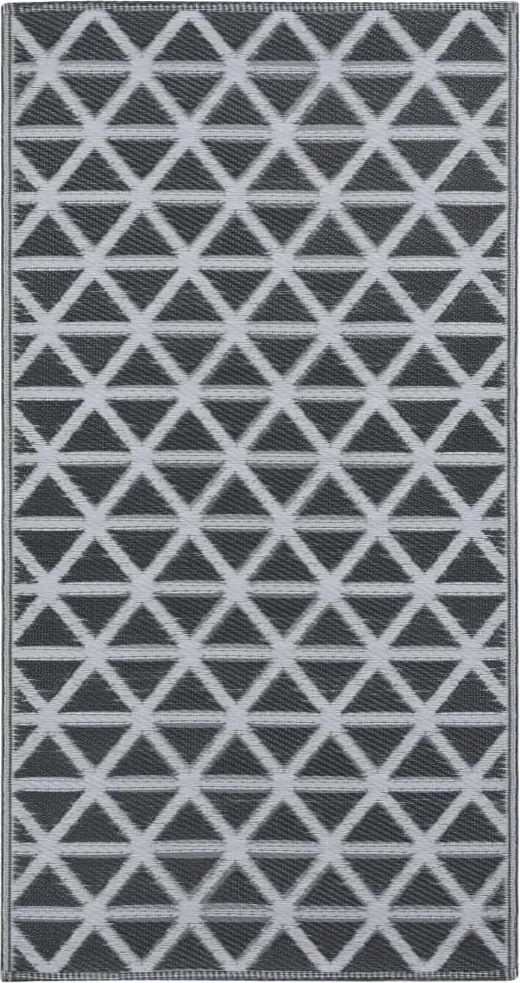 vidaXL Covor de exterior, ARAKIL negru, 120x180 cm, PP