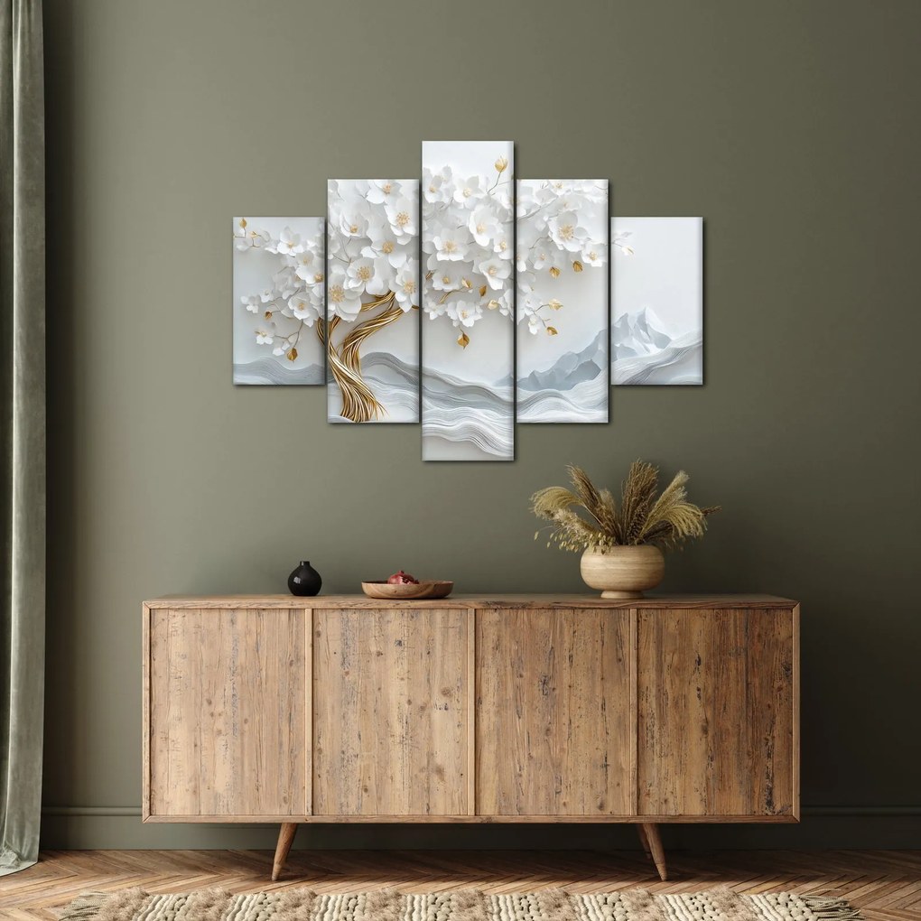 Tablou – Arborele vieții 3D elegant (150x105 cm)