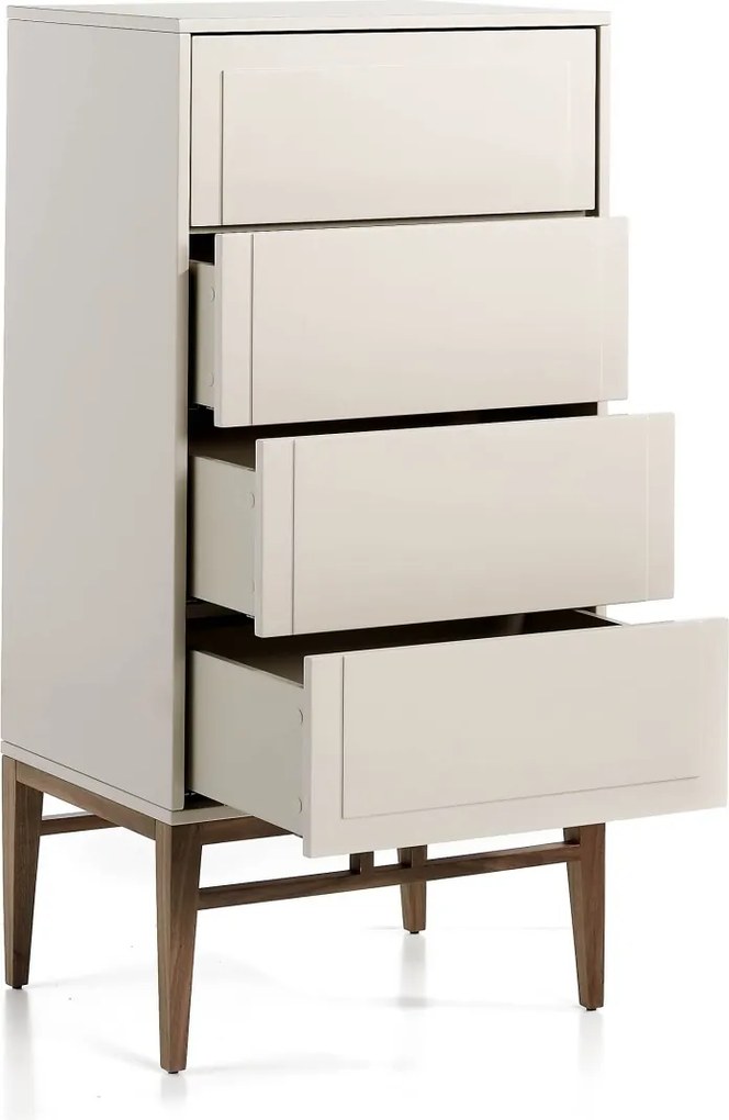 Dulapior elegant cu 4 sertare, design modern Platin AC-CP1709-A